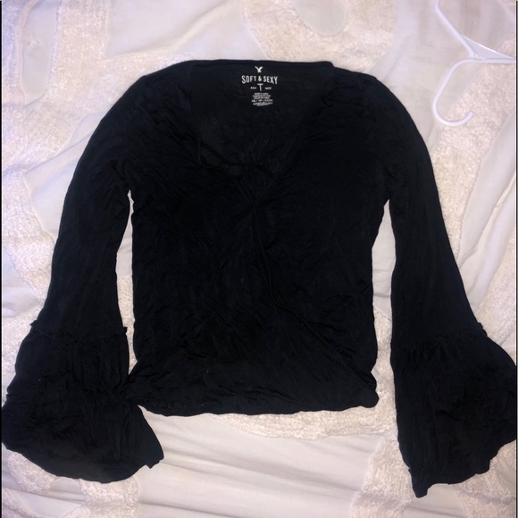 Long sleeve flare top - Picture 2 of 5